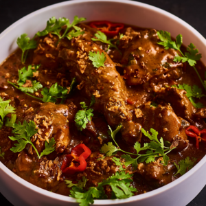 Indian spiced chicken curry